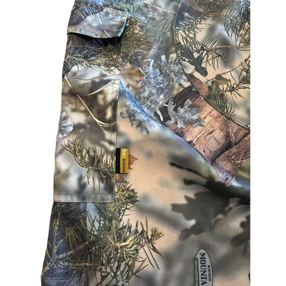 Kings Camo Mountain Shadow NWOT Men's Cargo Pants Tag Size 36 R fits 38 - Picture 5 of 12